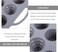 Silicone Cake Mold Baking Tray Non-Stick Cupcake Mold with Easy Grip Handle, Flexible Baking Molds for Muffins, Cupcakes and Desserts