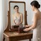Wooden Jewelry Storage Box Organizer, Elegant Necklace and Bracelet Case Chest, Classic Jewelry Display and Storage Holder for Home and Shop