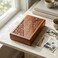 Wooden Jewelry Storage Box Organizer, Classic Necklace Bracelet and Ring Case Chest Holder, Elegant Jewelry Display Box for Home and Shop Use