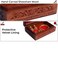 Wooden Jewelry Storage Box Organizer, Classic Necklace Bracelet and Ring Case Holder, Elegant Jewelry Display Chest for Home and Shop Use