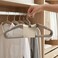 10 Piece Space Saving Vertical Clothes Hanger Set, Wardrobe Organizer for Suits, Jackets and Clothes, Heavy Duty Closet Storage Solution