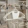 10 Piece Space Saving Vertical Clothes Hanger Set, Wardrobe Organizer for Suits, Jackets and Clothing, Multi Layer Closet Storage Solution