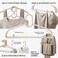 10 Piece Space Saving Non Slip Flocked Clothes Hanger Set, Padded Coat Hangers for Suits, Jackets and Wardrobe Organization, Slim Velvet Style Design