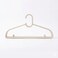 10 Piece Space Saving Non Slip Flocked Clothes Hanger Set, Padded Coat Hangers for Suits, Jackets and Wardrobe Organization, Slim Velvet Style Design