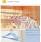 12 Piece Non Slip Stainless Steel Clothes Hangers Set, Powder Coated Metal Hangers, Slim Space Saving Design for Suits, Jackets, Pants and Wardrobe Organization (Multicolour)