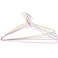 12 Piece Non Slip Metal Clothes Hanger Set for Drying and Wardrobe Use, Durable Clothes Hangers for Home Organization, Space Saving Design (Multicolour)
