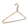 12 Piece Non Slip Metal Clothes Hanger Set for Drying and Wardrobe Use, Durable Clothes Hangers for Home Organization, Space Saving Design (Multicolour)
