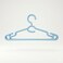 12 Piece Clothes Hanger Set with Rotating Swivel Hook, Durable Polymer Coat Hangers for Home Wardrobe Organization, Tie-Friendly Universal Colour Hangers