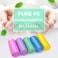 Trash Bags 50 x 45 cm, 8 Rolls 120 Bags Bulk Garbage Can Liners for Office, Kitchen, Recycling, Yard Waste and Rollaway Bins