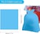 Trash Bags 50 x 45 cm, 8 Rolls 120 Bags Bulk Garbage Can Liners for Office, Kitchen, Recycling, Yard Waste and Rollaway Bins