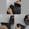 Drawstring Garbage Bags 5 Rolls 100 Count Thickened Kitchen Trash Bags with Handles for Household Waste and Daily Use