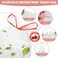 Kitchen Drawstring Garbage Bags High Elasticity Auto-Close Trash Bags for Home, Outdoor, Travel and Camping Waste Disposal