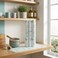 3 Rools  Multipurpose Patterned Kitchen Sheet 45 x 200 CM Waterproof Drawer Liner Shelf Protector Cabinet Mat for Kitchen and Home