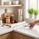 3 Rolls  Non-Slip Cabinet Liners 45 x 200 CM Waterproof Reusable Shelf Liners for Kitchen Shelves, Drawers and Cupboards
