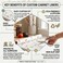 3 Rolls  Non-Slip Cabinet Liners 45 x 200 CM Waterproof Reusable Shelf Liners for Kitchen Shelves, Drawers and Cupboards