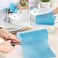 Heavy Duty Cleaning Wipes 100 Sheets, 250 x 300mm Extra Absorbent Reusable Kitchen and Household Cleaning Cloths, Green