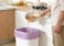 120 Count Scented Garbage Bags Set, 10 Gallon &amp; 5 Gallon Mixed Pack, Lavender Lemon Vanilla Trash Bags, 4 Rolls, Leak Resistant Kitchen Bin Liners 46 x 52 cm