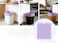 120 Count Scented Garbage Bags Set, 10 Gallon &amp; 5 Gallon Mixed Pack, Lavender Lemon Vanilla Trash Bags, 4 Rolls, Leak Resistant Kitchen Bin Liners 46 x 52 cm
