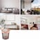 Small Trash Bags Garbage Bin Liners for Kitchen, Bathroom, Office &amp; Bedroom Waste Baskets, Durable Orange Household Bin Liners