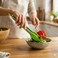 5-Piece Silicone Kitchen Utensil Set with Spatula, Basting Brush, Whisk and Food Tongs, Heat Resistant Non-Stick Cooking Tools