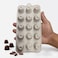 15-Cavity Silicone Chocolate Mold, Non-Stick Dome Candy Tray for Truffles, Pralines and Homemade Sweets, BPA-Free Food Grade