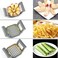 3-in-1 Multi Vegetable and Fruit Chopper Slicer &ndash; Potato Cutter, Apple Slicer with Interchangeable Inserts for French Fries, Fruits and Vegetables