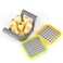 3-in-1 Multi Vegetable and Fruit Chopper Slicer &ndash; Potato Cutter, Apple Slicer with Interchangeable Inserts for French Fries, Fruits and Vegetables