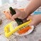 Stainless Steel Multi Grater and Grinder &ndash; Flat Kitchen Grater for Cheese, Vegetables, Fruits   Peel, Slice and Grate Tool with Durable Handle
