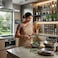Multipurpose Stainless Steel Kitchen Scissors with Ergonomic Handle and Pointed Tips &ndash; Heavy Duty Food Cutting Shears for Meat, Herbs, Vegetables and Packaging