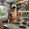 Multipurpose Stainless Steel Kitchen Scissors with Ergonomic Handle and Pointed Tips &ndash; Heavy Duty Food Cutting Shears for Meat, Herbs, Vegetables and Packaging