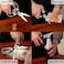 4-Piece Multipurpose Kitchen Scissors Set &ndash; Heavy Duty Stainless Steel Food Shears with Bottle Opener &amp; Nutcracker for Meat, Vegetables, Herbs, Ergonomic Grip