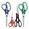 4-Piece Multipurpose Kitchen Scissors Set &ndash; Heavy Duty Stainless Steel Food Shears with Bottle Opener &amp; Nutcracker for Meat, Vegetables, Herbs, Ergonomic Grip