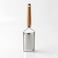 Fine Cheese Grater with Wooden Handle, Stainless Steel Parmesan Grater for Powdered Cheese, Lemon Zest, Chocolate and Garlic