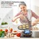 Non-Stick 7-Shape Frying Pan for Induction &amp; Gas &ndash; Aluminium Omelet, Crepes, Eggs &amp; Burger Pan with Comfort Grip Handle (29 x 26.5 cm)