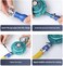 Flexible Gas Pipe Hose with Safety Clamp &ndash; Explosion-Resistant Gas Hose for Gas Stove &amp; Water Heater Connection   Durable Yellow Gas Supply Tube