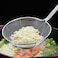 Stainless Steel Spider Skimmer Slotted Spoon &ndash; Deep Frying Strainer Ladle for Pasta, Noodles, Vegetables &amp; Kitchen Cooking Oil Drain Tool