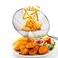 Stainless Steel Wire Skimmer Strainer Spoon &ndash; Spiral Mesh Ladle for Pasta, Spaetzle, Chips &amp; Frying Oil Drain Kitchen Cooking Tool