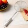 Stainless Steel Wire Skimmer Strainer Spoon &ndash; Spiral Mesh Ladle for Pasta, Spaetzle, Chips &amp; Frying Oil Drain Kitchen Cooking Tool