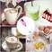 5-Piece Electric Milk Frother and Mini Whisk Set, Handheld Coffee Frother for Latte, Cappuccino, Matcha, Eggs and Kitchen Mixing Tools, Pink
