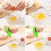 5-Piece Electric Milk Frother and Mini Whisk Set, Handheld Coffee Frother for Latte, Cappuccino, Matcha, Eggs and Kitchen Mixing Tools, Green
