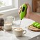 5-Piece Electric Milk Frother and Mini Whisk Set, Handheld Coffee Frother for Latte, Cappuccino, Matcha, Eggs and Kitchen Mixing Tools, Green