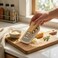 4-Piece Stainless Steel Cheese Grater Set, Vegetable Shredder, Lemon Zester, Garlic Mincer and Flat Food Grater for Cooking and Kitchen Prep