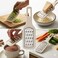 4-Piece Stainless Steel Cheese Grater Set, Vegetable Shredder, Lemon Zester, Garlic Mincer and Flat Food Grater for Cooking and Kitchen Prep