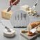 4-Piece Cheese Knife Set with Stainless Steel Blades and Crystal Acrylic Handles &ndash; Cheese Cutter, Shaver, Fork &amp; Spreader for Charcuterie Boards, Entertaining &amp; Wine Tastings