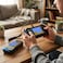 3.5 Inch Handheld Game Console with 500+ Built-in Games, TV Output Support, Rechargeable Portable Gaming Box with Joystick (Black)