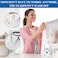 Clothing Stain Remover Spray 120ml, Effective Laundry Stain Treater for Oil, Food &amp; Dirt Stains, Odor Removing Fabric Cleaner for Clothes Protection