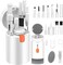 20-in-1 Multifunctional Electronic Cleaning Kit, Keyboard Cleaning Brush, Earbuds &amp; Headphones Cleaner, Screen Cleaning Tool Set for Laptop, Camera, Phone, Computer Accessories (White)