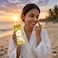 SPF 90 Sun Protection Oil &ndash; Skin Brightening Sunblock Oil for Radiant Glow, Helps Improve Appearance of Dark Spots &amp; Uneven Skin Tone, 200ml