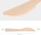 100 Pcs Wooden Disposable Knives, Compostable Bamboo Cutlery Set, Eco Friendly Biodegradable Flatware for Parties, Catering &amp; Events