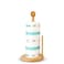 Bamboo Tissue Paper Holder Stand   Countertop Kitchen &amp; Bathroom Paper Towel Roll Holder   Eco-Friendly Wooden Tissue Dispenser for Home Organization